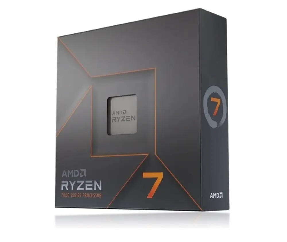 AMD RYZEN 7 7700 - 8 núcleos, Socket AM5, Con Ventilador, Con Gráficos Incluidos.