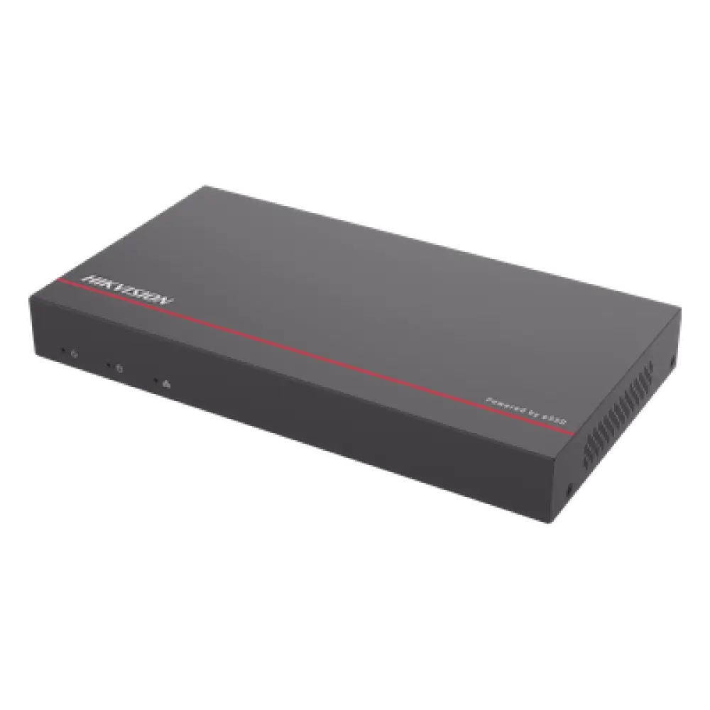 NVR IP / 4 Megapixel / 8 Canales / 8 Puertos PoE+ / eSSD 1 TB / AcuSense / Sin Ventilador