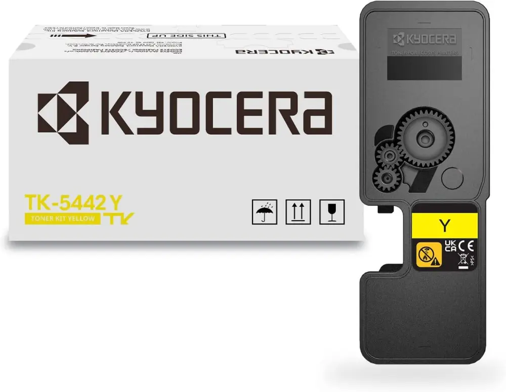 Tóner KYOCERA 1T0COAAUS0 TK-5442Y - 2400 páginas, amarillo