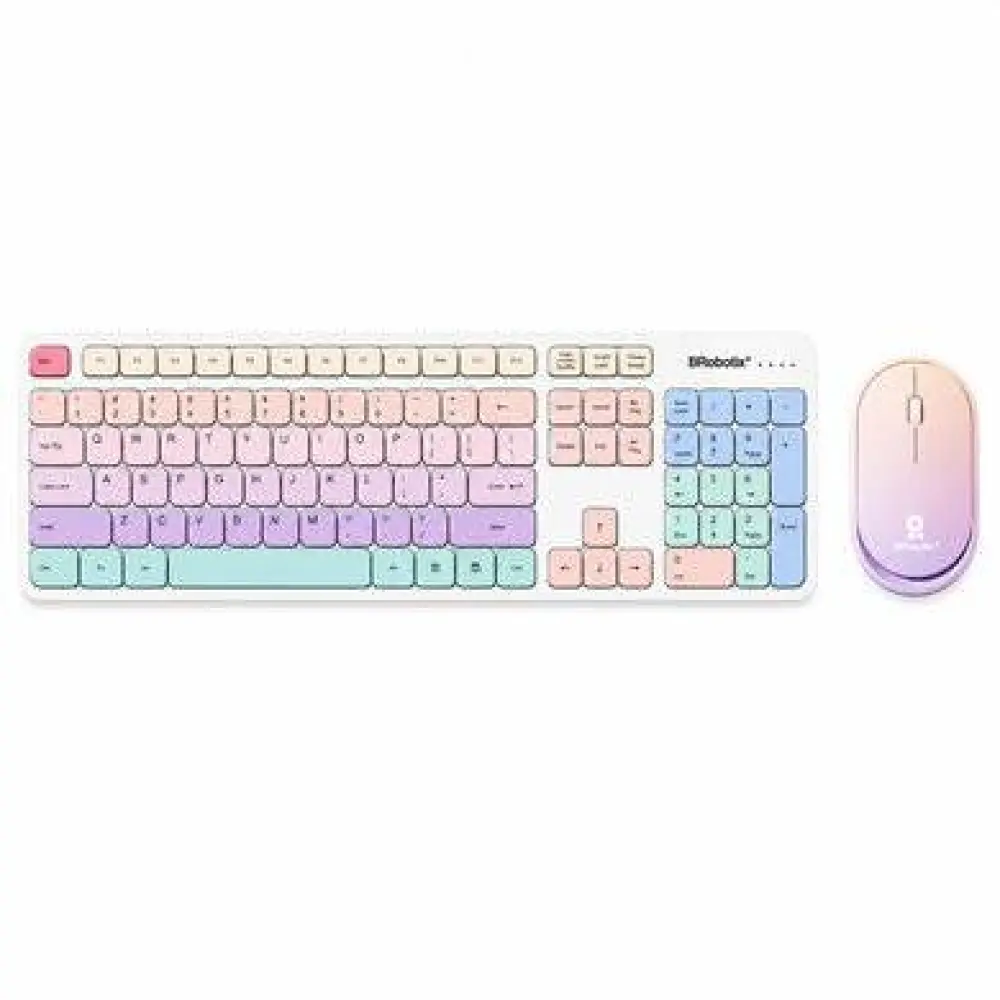 KIT DE TECLADO Y MOUSE INALÁMBRICO - BLUETOOTH Y RADIOFRECUENCIA, MULTIMEDIA, 2.4MHZ, ALCANCE 10M, BATERIA RECARGABLE, COMPATIBLE CON WIN, IOS Y LINUX
