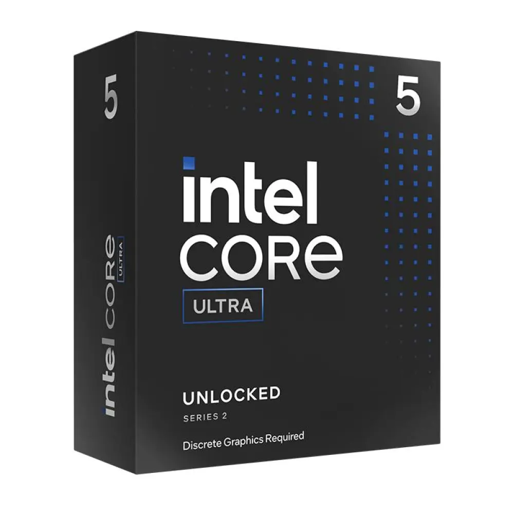 Procesador Gaming Intel Core ULTRA 5 - 245KF de 5.2 GHz Max Turbo - 14 Core, 22 Tops (IA), requiere GRÁFICOS - DISIPADOR (Socket LGA 1851)