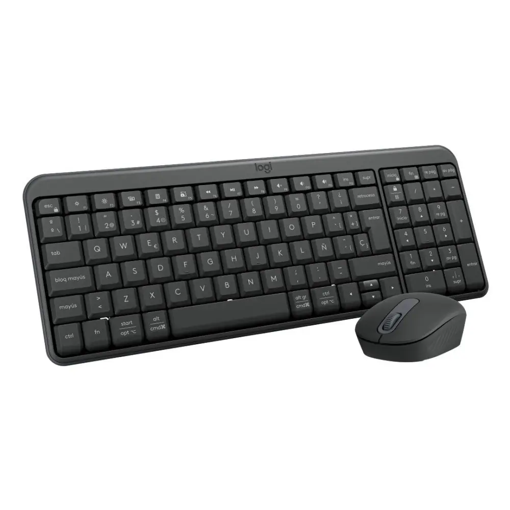 Teclado y mouse Logitech MK250 920-013513. -