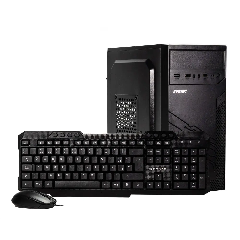 PC EVOTEC INTEL i3-12100 - 8GB, SSD 240GB, WIN 11 PRO PRUEBA