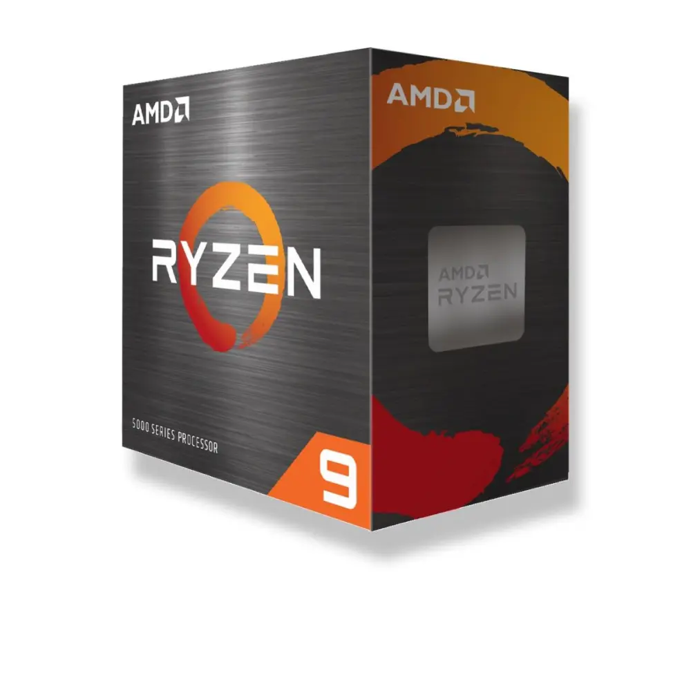 AMD RYZEN 9 5900XT - 16 núcleos, socket AM4, No incluye ventilador, Se requiere una tarjeta gráfica independiente.