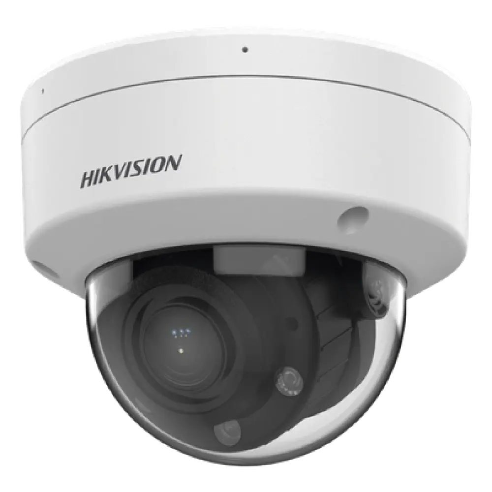 Cámara Domo IP / 4 Megapixel / Lente Motorizado 2.8-12 mm / Dual Light 30 m (98.4 ft) / WDR 120 dB / IP67 / IK08 / PoE