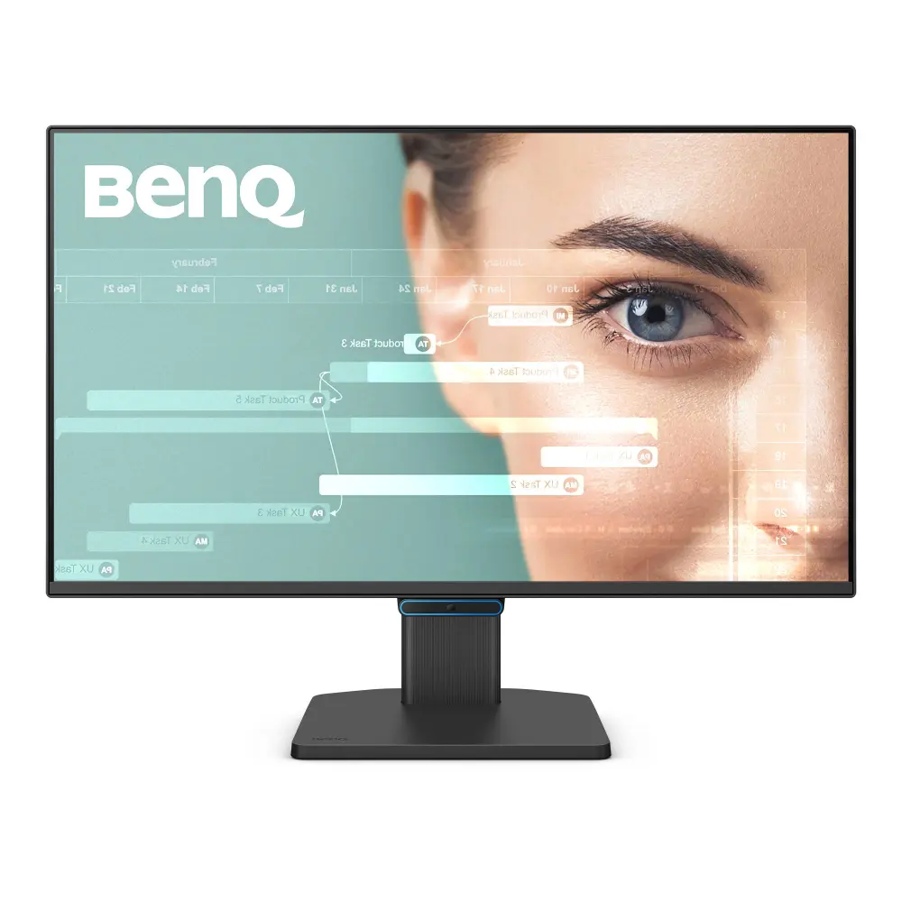 Monitor BenQ GW2490C 23.8 pulgadas Full HD 144Hz - IPS, 5 ms GTG, Eye-Care, HDMI, DP, USB-C, Audifonos in, Bocinas 2W, Bisel Ultra Delgado.