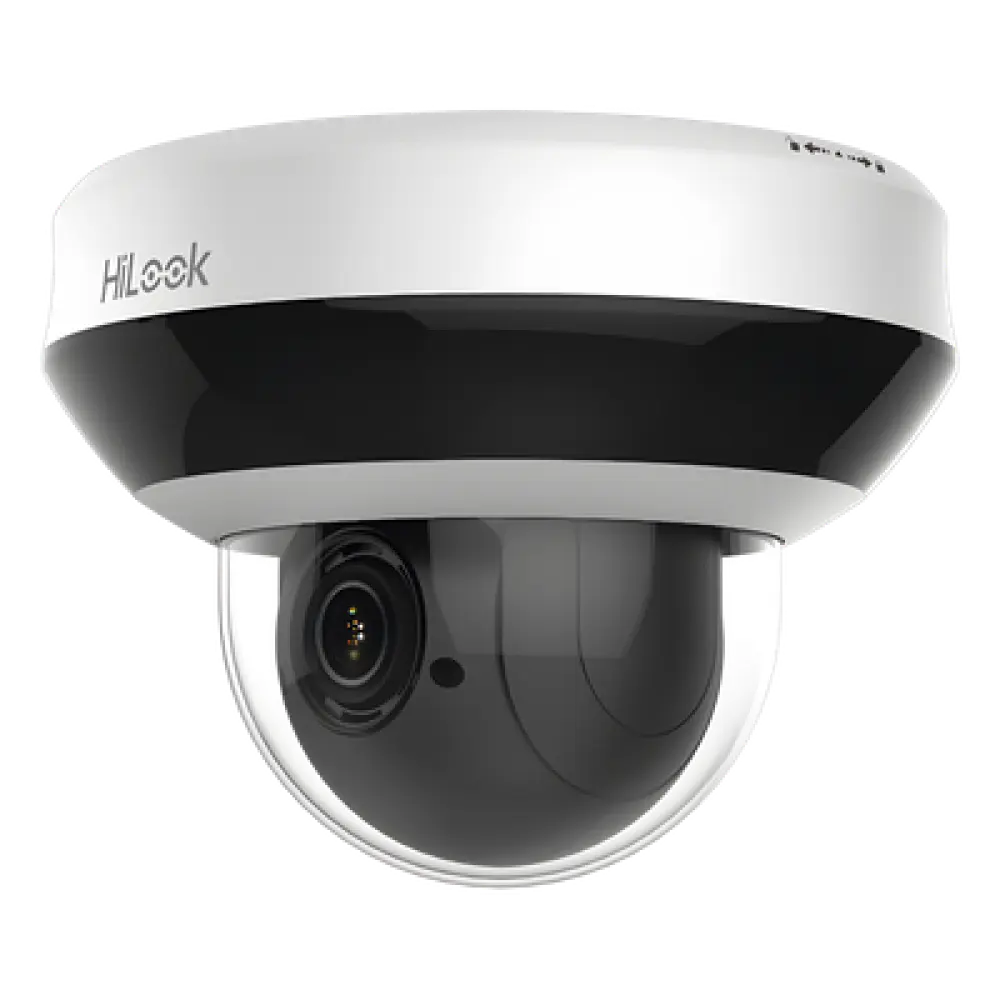 Mini Domo PTZ IP / 2 Megapixel / Zoom Óptico 4X / IR EXIR 20 m (65.6 ft) / WDR 120 dB / PoE / IP66 / IK10