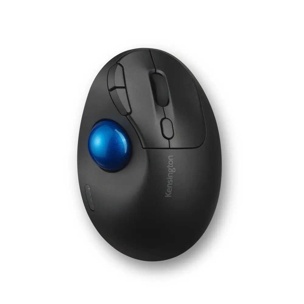 Trackball Kensington Pro Fit Ergo TB450 - Bluetooth, DPI 400, 800, 1200 y 1600. Recargable.