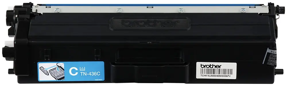 Tóner Brother Valor TN436C cian - rendimiento aproximado 6, 500 páginas, compatible con MFCL8900CDW, MFCL9570CDW, HLL9310CDW