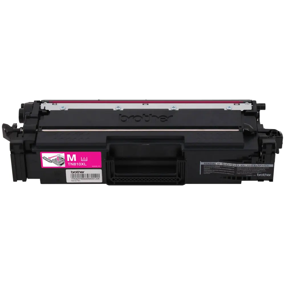 Tóner Brother Valor TN810XLM magenta - rendimiento aproximado 9, 000 páginas, compatible con MFCL9630CDN