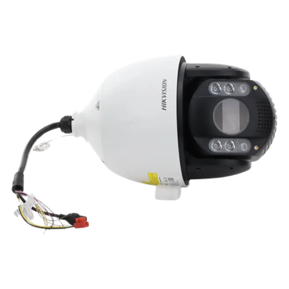 Cámara Domo PTZ IP / 4 Megapixel / Zoom Óptico 32X / IR 200 m (656.2 ft) / WDR 120 dB / Audio y Luz Estroboscópica / IP66 / IK10 / Hi-PoE