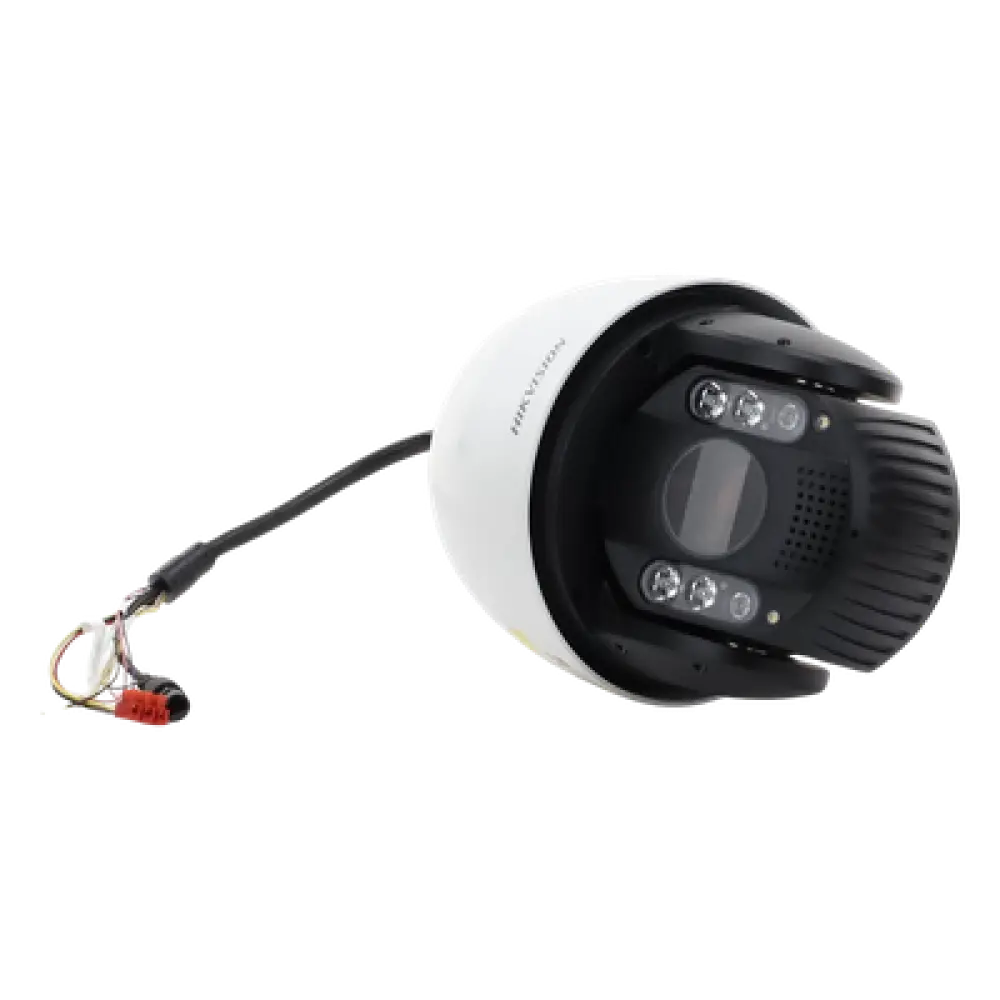 Cámara Domo PTZ IP / 4 Megapixel / Zoom Óptico 32X / IR 200 m (656.2 ft) / WDR 120 dB / Audio y Luz Estroboscópica / IP66 / IK10 / Hi-PoE