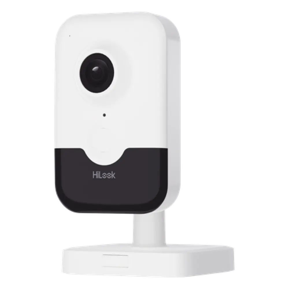 Cámara IP Cubo / 2 MP / Lente 2.8 mm / Audio Bidireccional / WiFi / Micro SD 256 GB / AcuSense / IR 10 m (33 ft) / Interior