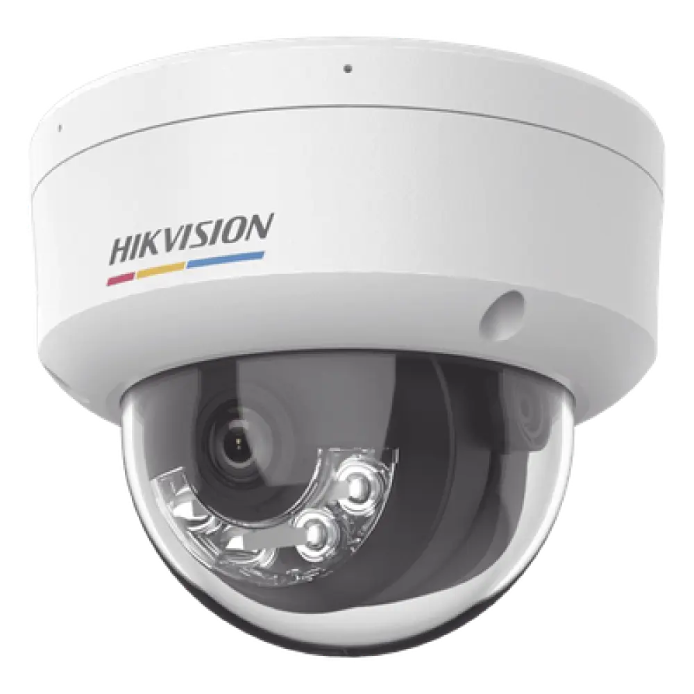 Domo IP / 6 Megapixel / Dual Light 30 m (98.4 ft) / ColorVu 0.001 Lux / AcuSense Lite / IP67 / IK08 / PoE / Micro SD 512 GB