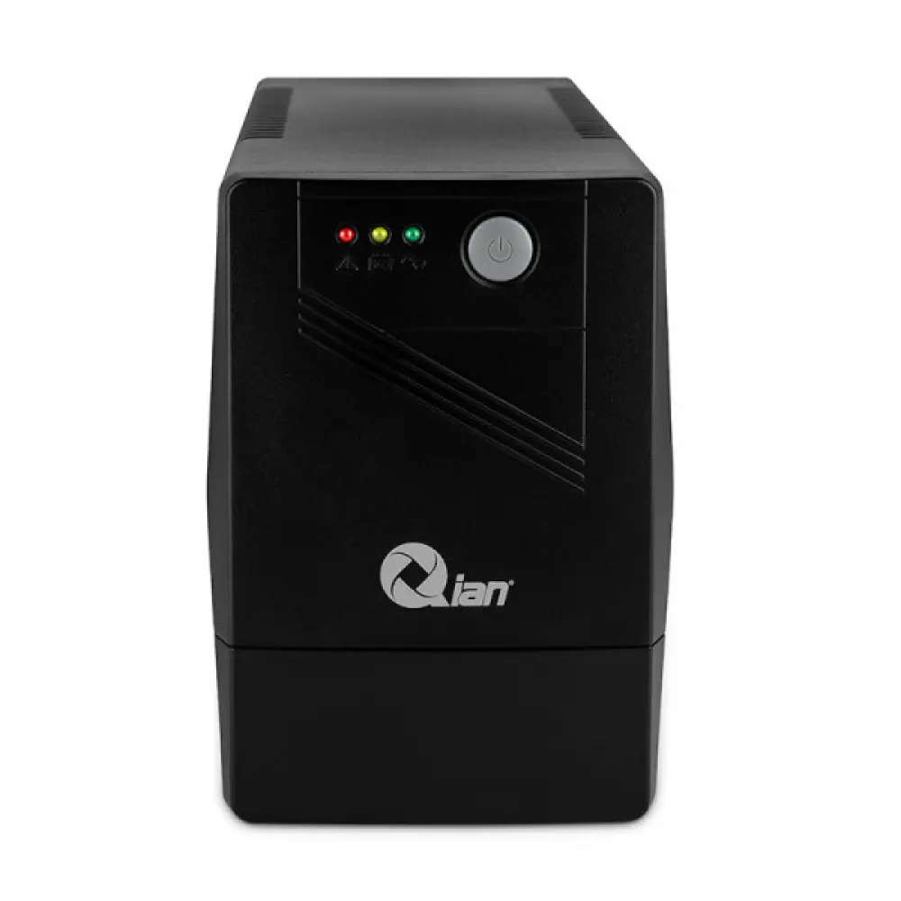 No Break UPS Qian QEI-500V-01 - 500 VA, 300 W, Negro