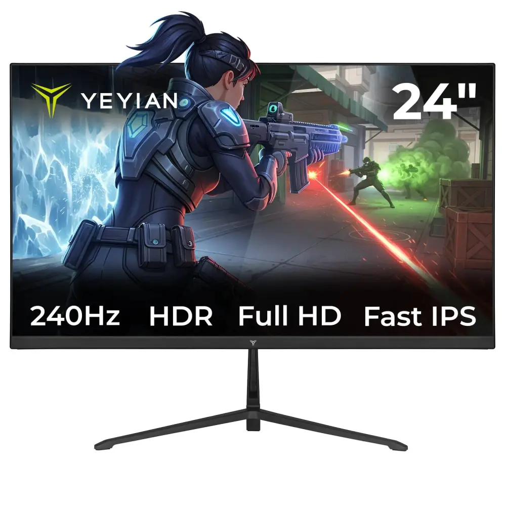 Monitor Gamer 23.8 Pulgadas  Yeyian Modelo: YMF-FP24-M1 -
