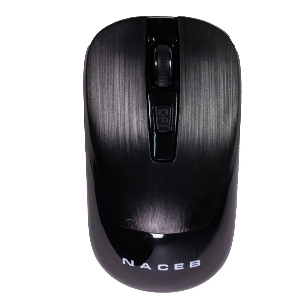 Naceb  Mouse Inal 2.4G Negro  NA-0137N -