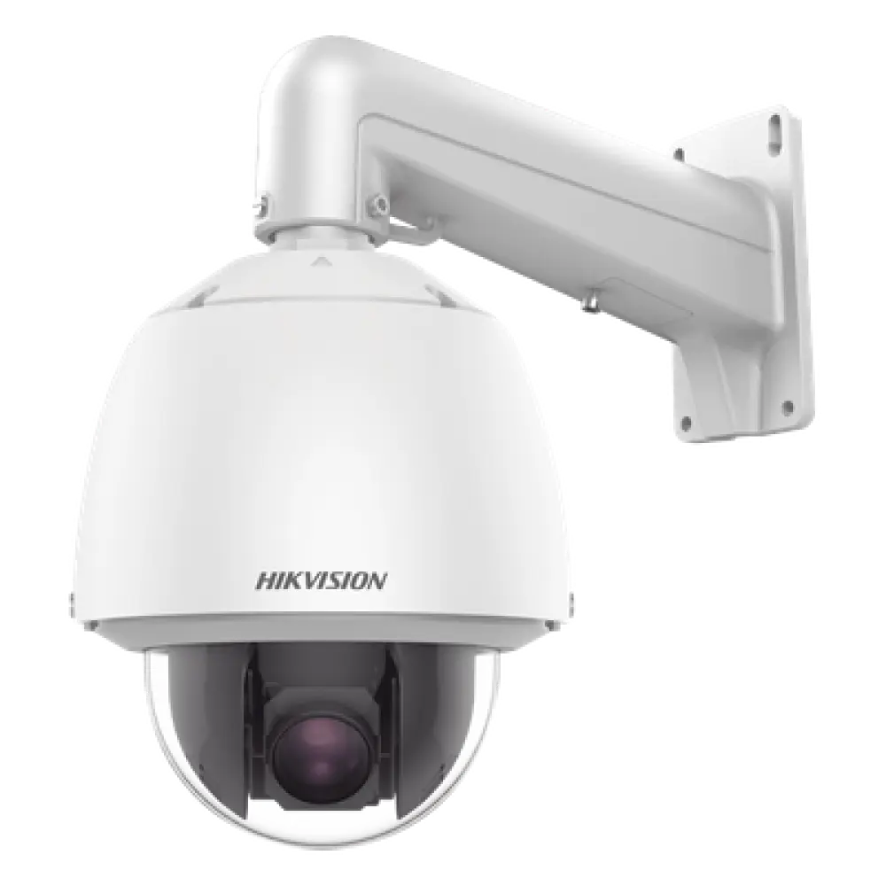 PTZ IP / 4 Megapixel / 25X Zoom Óptico / Smart IR 150 m (492.1 ft) / IP66 / IK10 / PoE+ / AI-ISP / Audio y Alarmas I/O