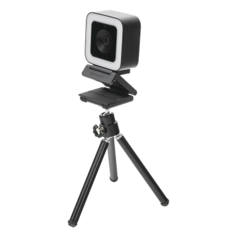 Cámara Web / Full HD 1080p / Aro de Luz 5 Niveles / Gran Angular 87° / Micrófono con Reducción de Ruido / USB 2.0 / Cable 2 m (6.56 ft) / Plug-and-Play