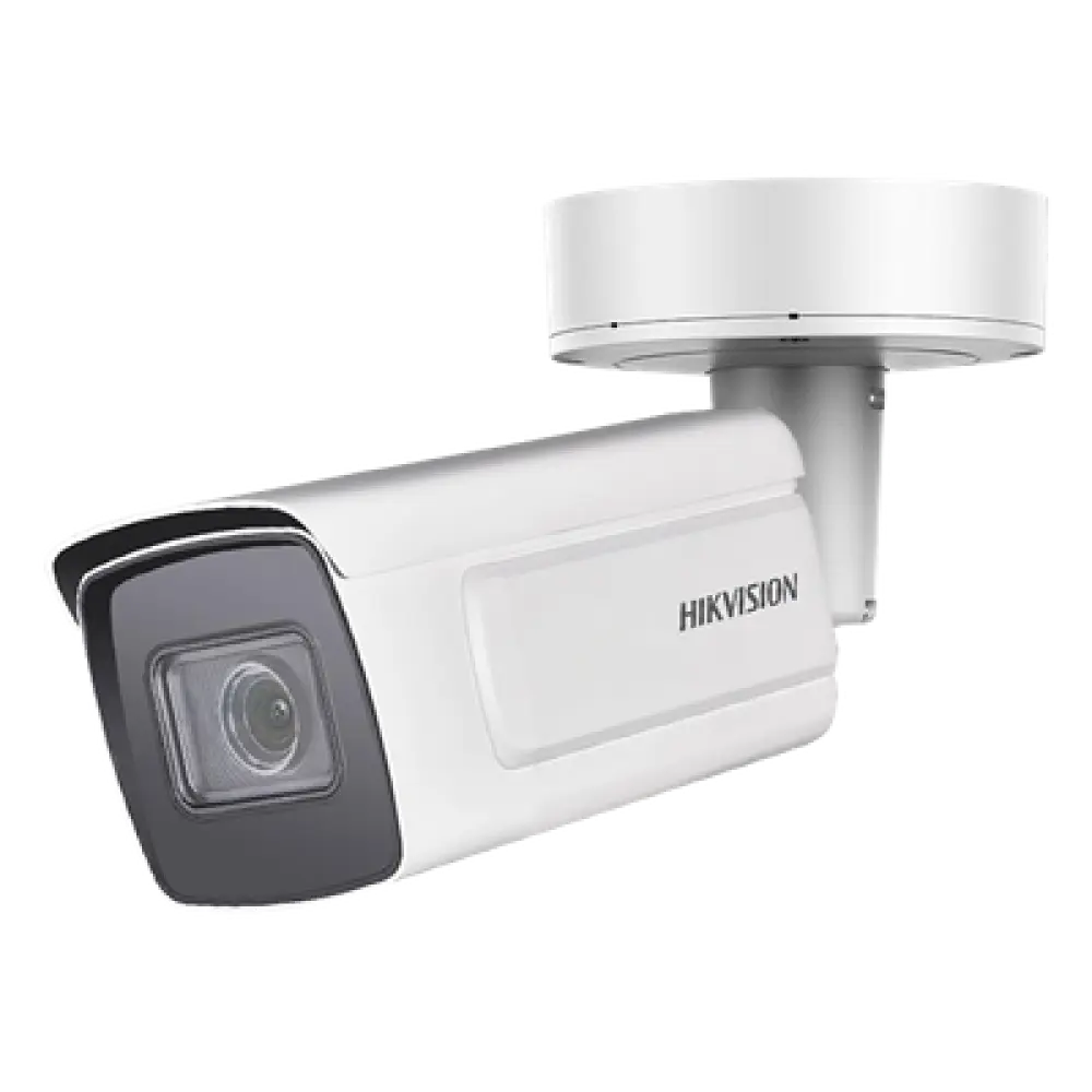 Bala IP 4 Megapixel / Lente Mot. 2.8 - 12 mm / 50 mts IR EXIR / IK10 / Reconocimiento Facial / WDR 140 dB / DeepinView / Búsqueda por Atributos / Heat Map / ACUSENSE / Micro SD
