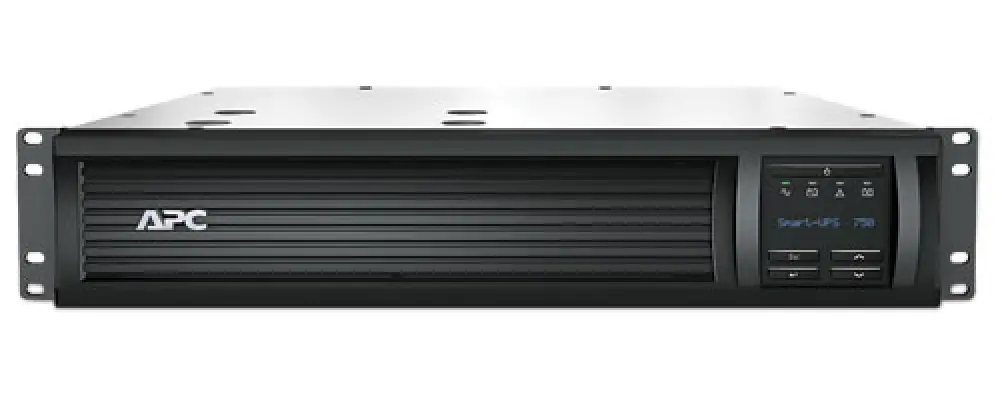 No Break Capacidad 750 VA 500 watts - Entrada  APC SMT750RM2UC, 750 VA, 500 W, 3 h, Negro, Industrial y Oficina