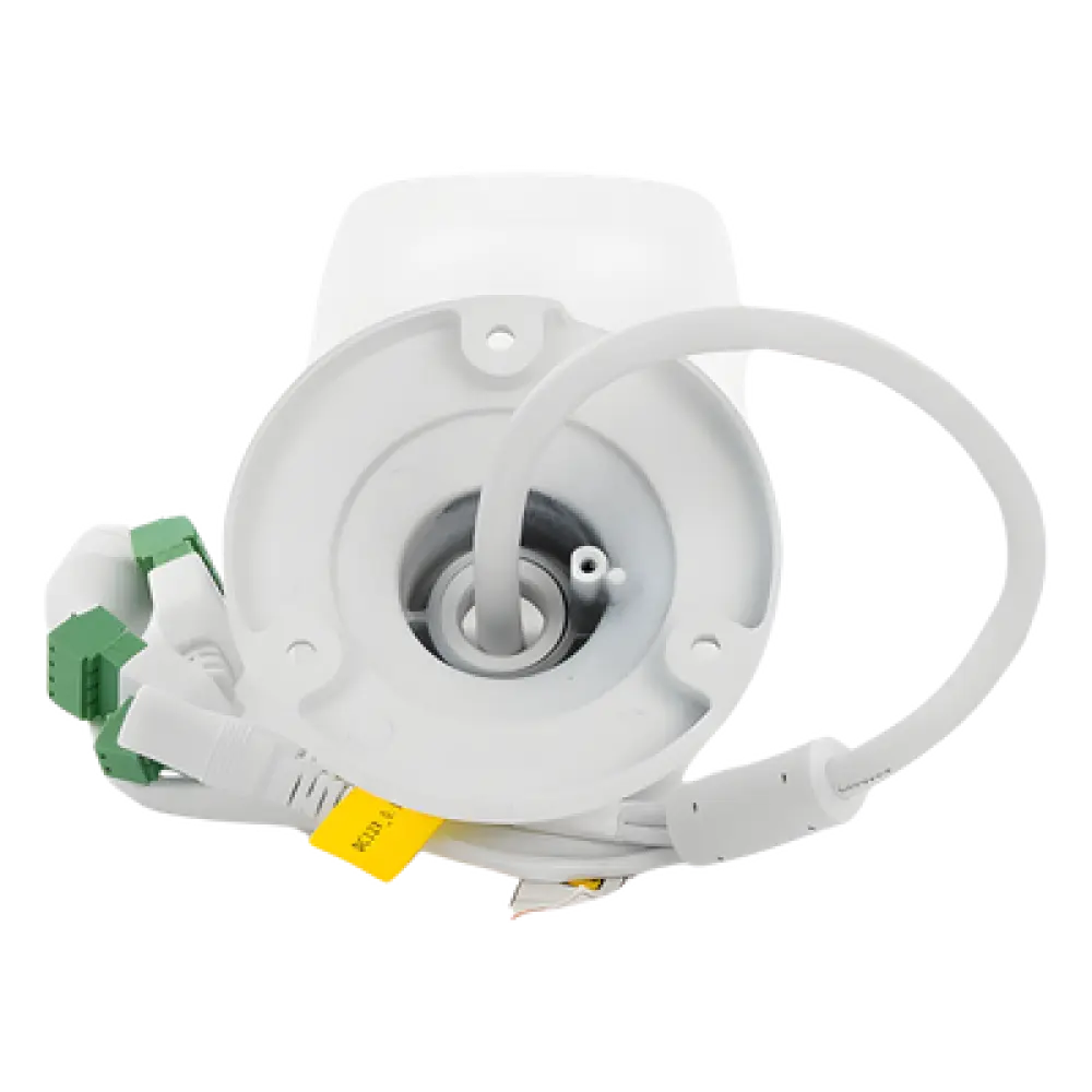 Bala IP 8 Megapixel (4K) / Imagen a Color 24/7 / Lente 2.8 mm / Luz Blanca 40 mts / Exterior IP67 / WDR 130 dB / Entrada y Salida de Audio y Alarma / Captura Facial / ONVIF / Micro SD / Micrófono Integrado