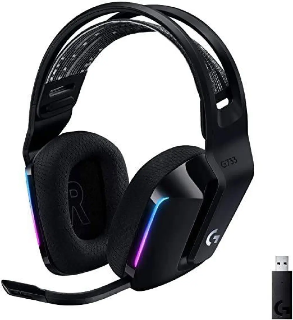 Headset Logi G535 939-002218. Los G535 se diseñaron para un desempeño de baja latencia - libertad sin cables y confort prolongado