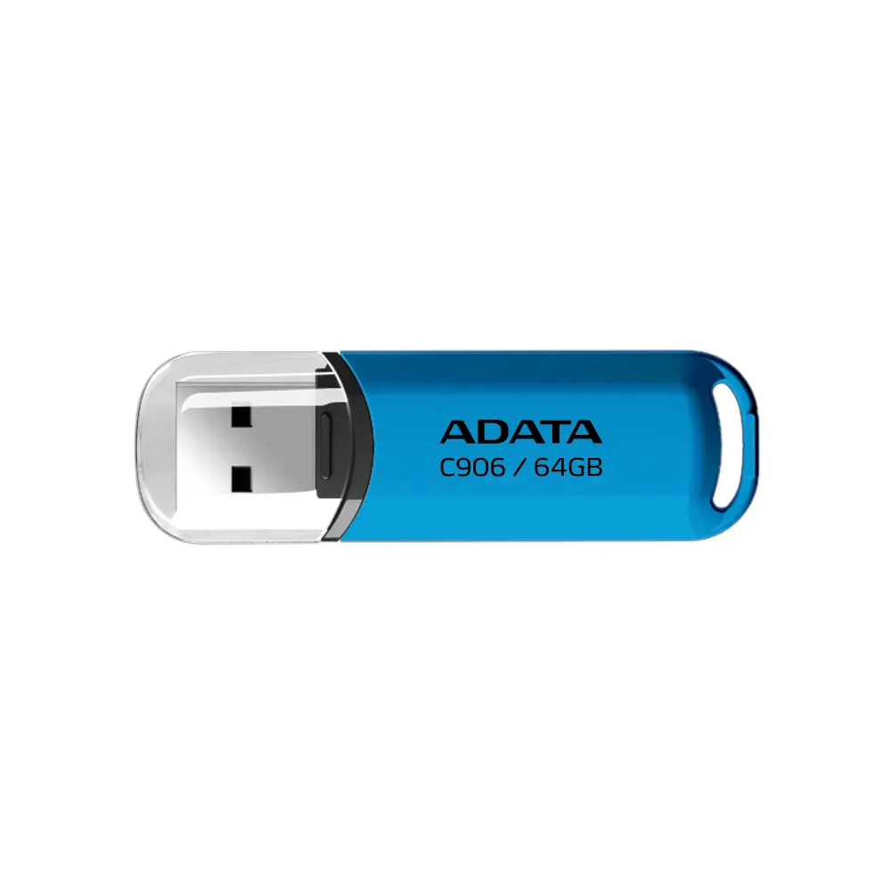 Memoria USB ADATA C906 - Azul, 64 GB, USB tipo A