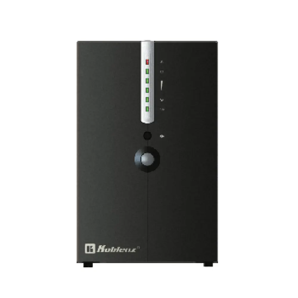 No-Break KOBLENZ 30018 USB/R - 3000 VA, 1800 W, 8 h, Negro, Oficina