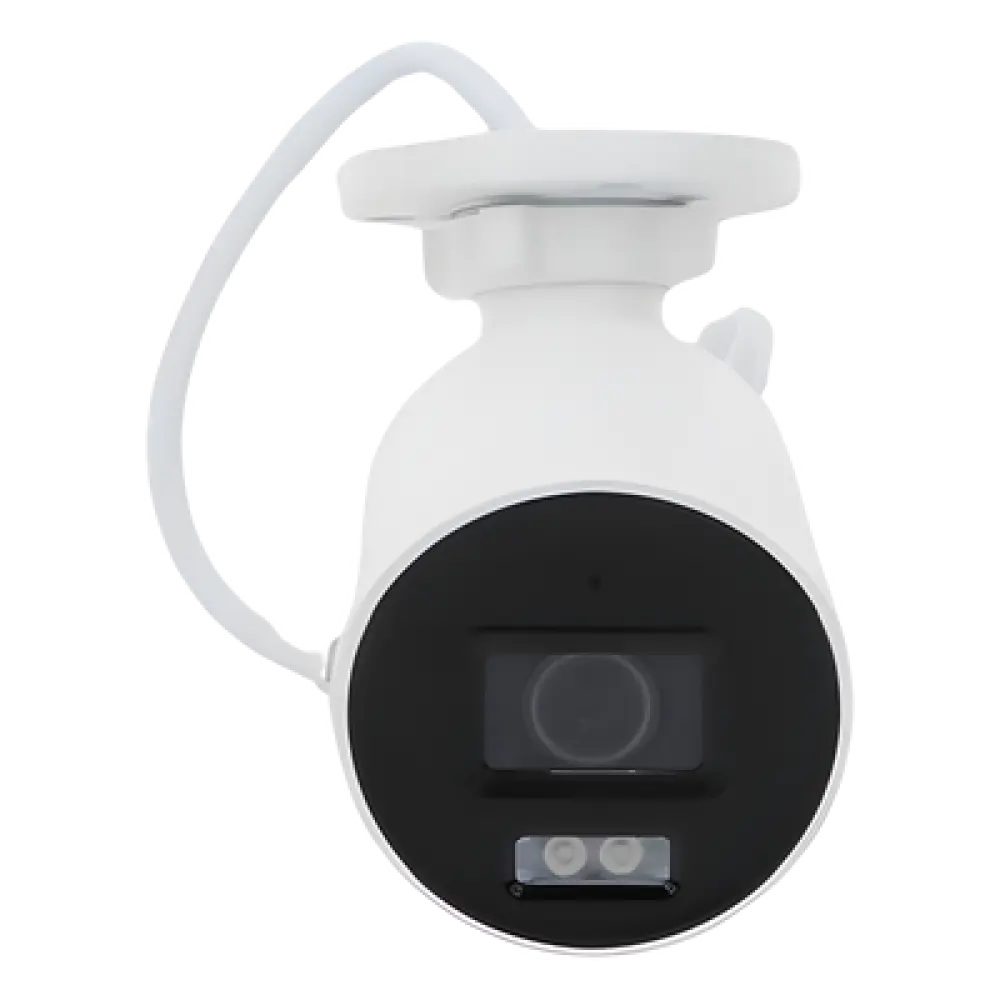 [Dual Light + ColorVu] Bala IP 8 Megapixel (4K) / Lente 2.8 mm / 40 mts IR + 40 mts Luz Blanca /  Microfono Integrado / Exterior IP67 /   WDR 130 dB / ACUSENSE (Filtro de Falsas Alarmas) / Captura Facial / PoE / Metal / ACUSEARCH