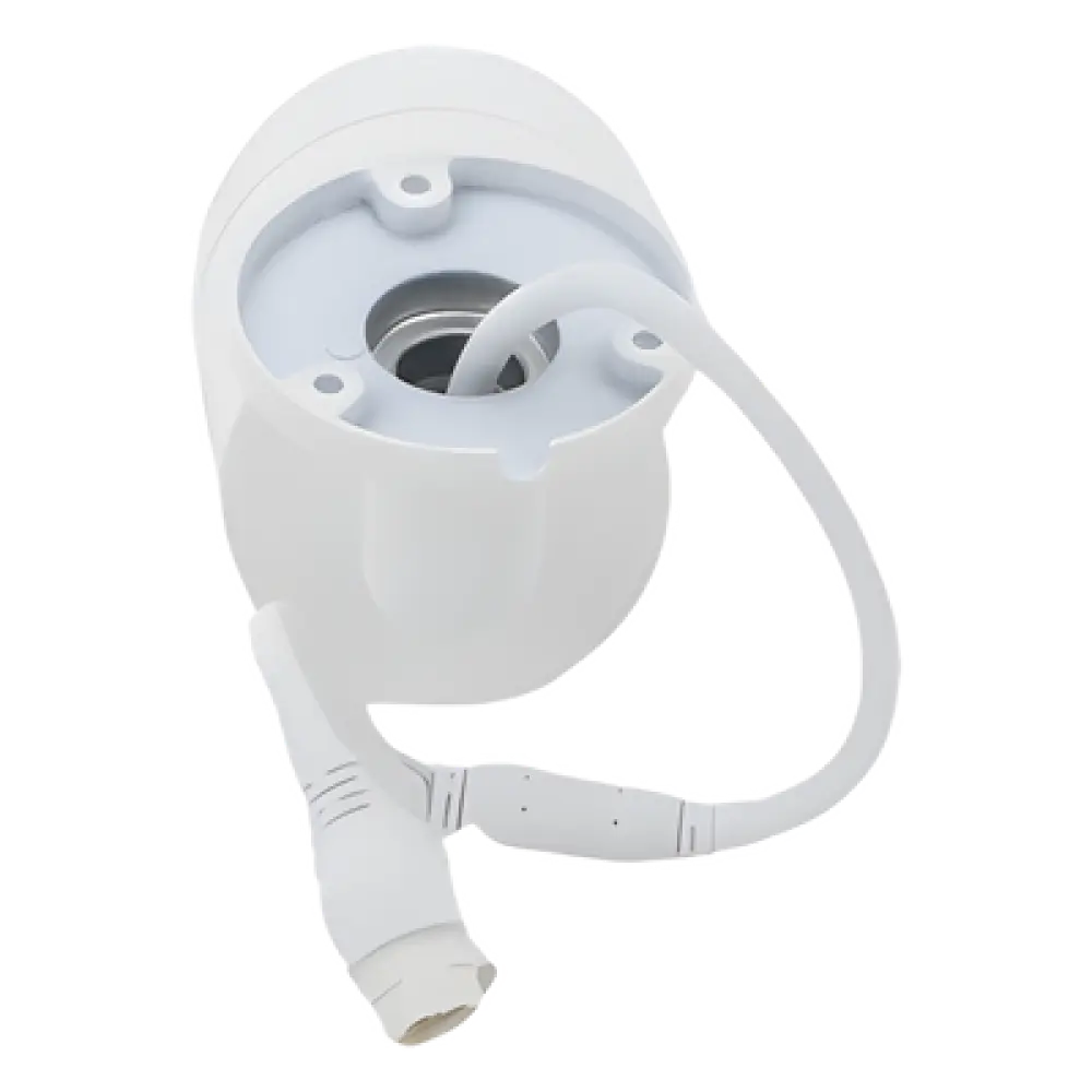 [Dual Light + ColorVu] Bala IP 8 Megapixel (4K) / Lente 2.8 mm / 40 mts IR + 40 mts Luz Blanca /  Microfono Integrado / Exterior IP67 /   WDR 130 dB / ACUSENSE (Filtro de Falsas Alarmas) / Captura Facial / PoE / Metal / ACUSEARCH