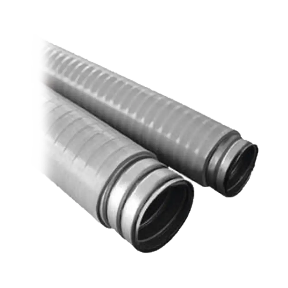 Tubo Flexible tipo Liquidtight de 1" (25 mm). Acero + PVC. Rollo de 30 Metros.