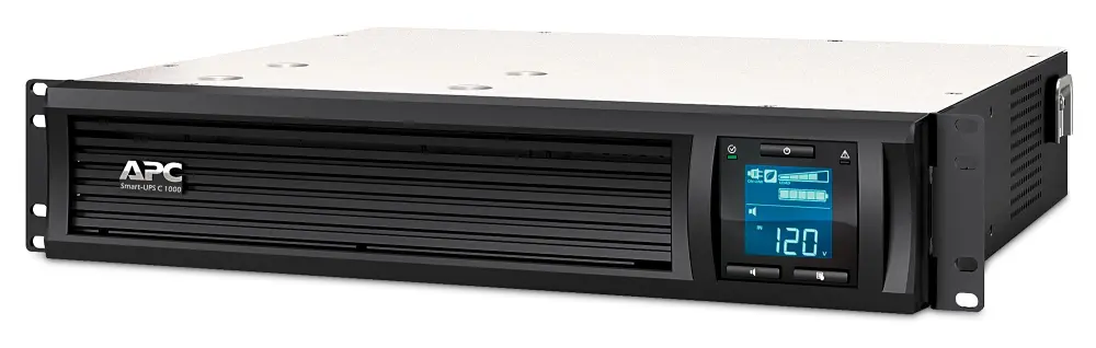 No Break Capacidad 1000 VA 600 watts - 120V, L APC SMC1000-2UC, 1000 VA, 600 W, 3 h, Negro, No Break