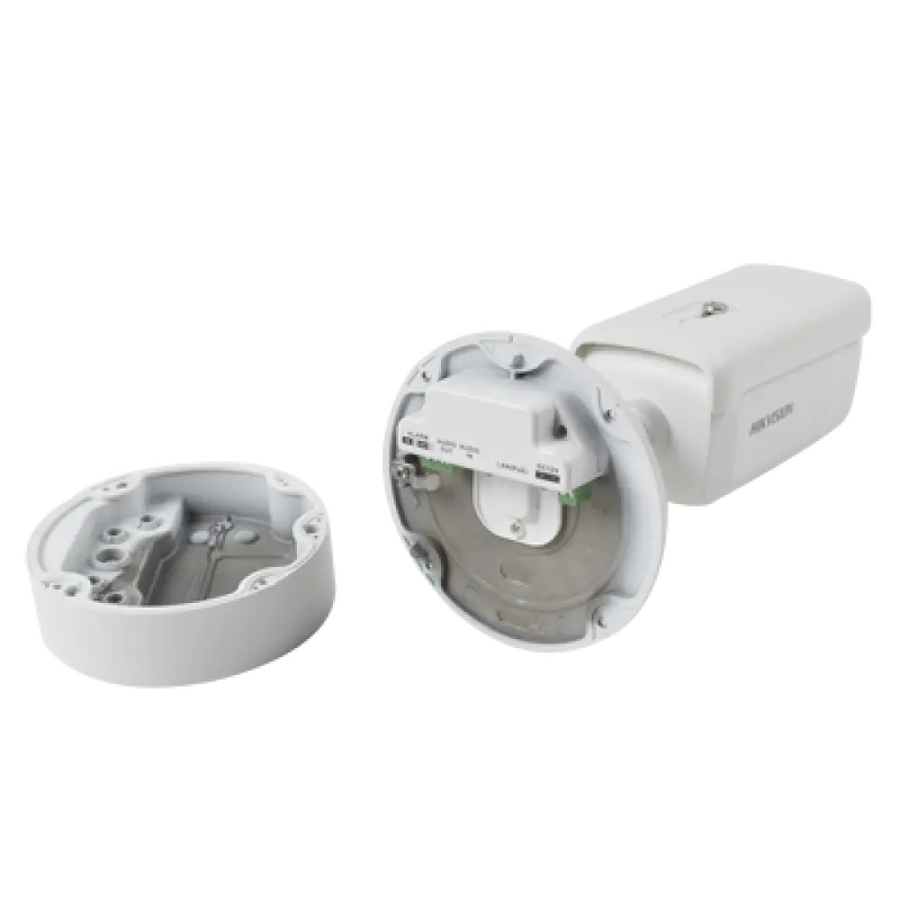 Bala IP 4 Megapixel / 50 mts IR EXIR / Exterior IP67 / IK10 / WDR 120 dB / PoE + / Audio y Alarmas / Lente Mot. 2.8 a 12 mm / Videoanaliticos Integrados
