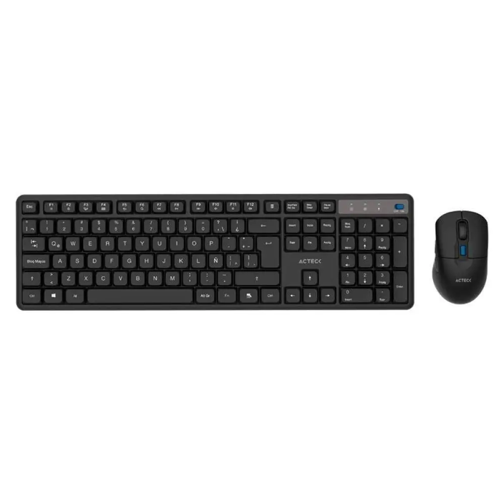 Kit Teclado y Mouse Acteck CREATOR SILENT PRO MK474  Teclado y Mouse Inalámbrico -
