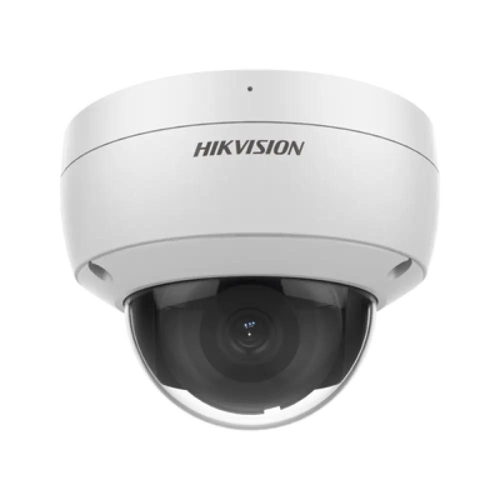 Domo IP 5 Megapixel / Lente 2.8 mm / 40 mts IR / IP67 / IK10 / Microfono Integrado / Entrada/Salida Alarma / Captura Facial / ONVIF / AcuSense / Micro SD / DarkFighter