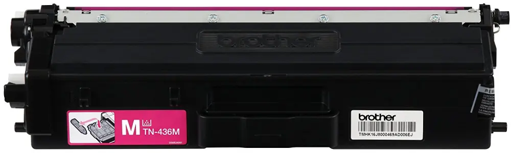 Tóner Brother Valor TN436M magenta - rendimiento aproximado 6, 500 páginas, compatible con MFCL8900CDW, MFCL9570CDW, HLL9310CDW