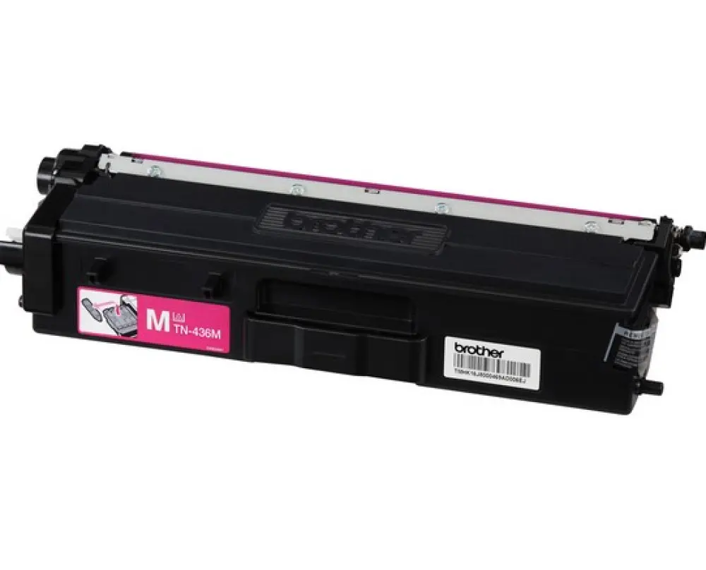 Tóner Brother Valor TN436M magenta - rendimiento aproximado 6, 500 páginas, compatible con MFCL8900CDW, MFCL9570CDW, HLL9310CDW