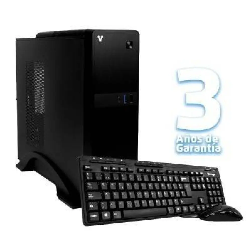 Computadora CPU VORAGO SBA CLN N4020-NOS-5 - Slimbay A 5, Intel Gimini Lake Express Chipset, 8GB RAM, 240GB SSD SATA III, NO DVD/NOS, 1 x HDMI, 1 x VGA/USB