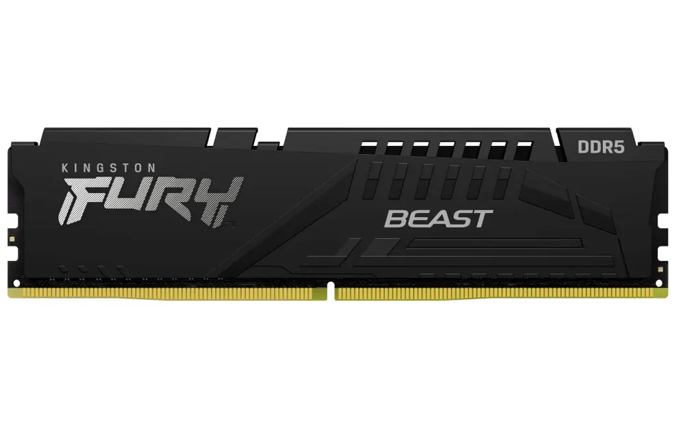 MEMORIA RAM KINGSTON FURY BEAST BLACK XMP DIMM DDR5 32GB 5200MT/S CL40 2RX8 1.25V -