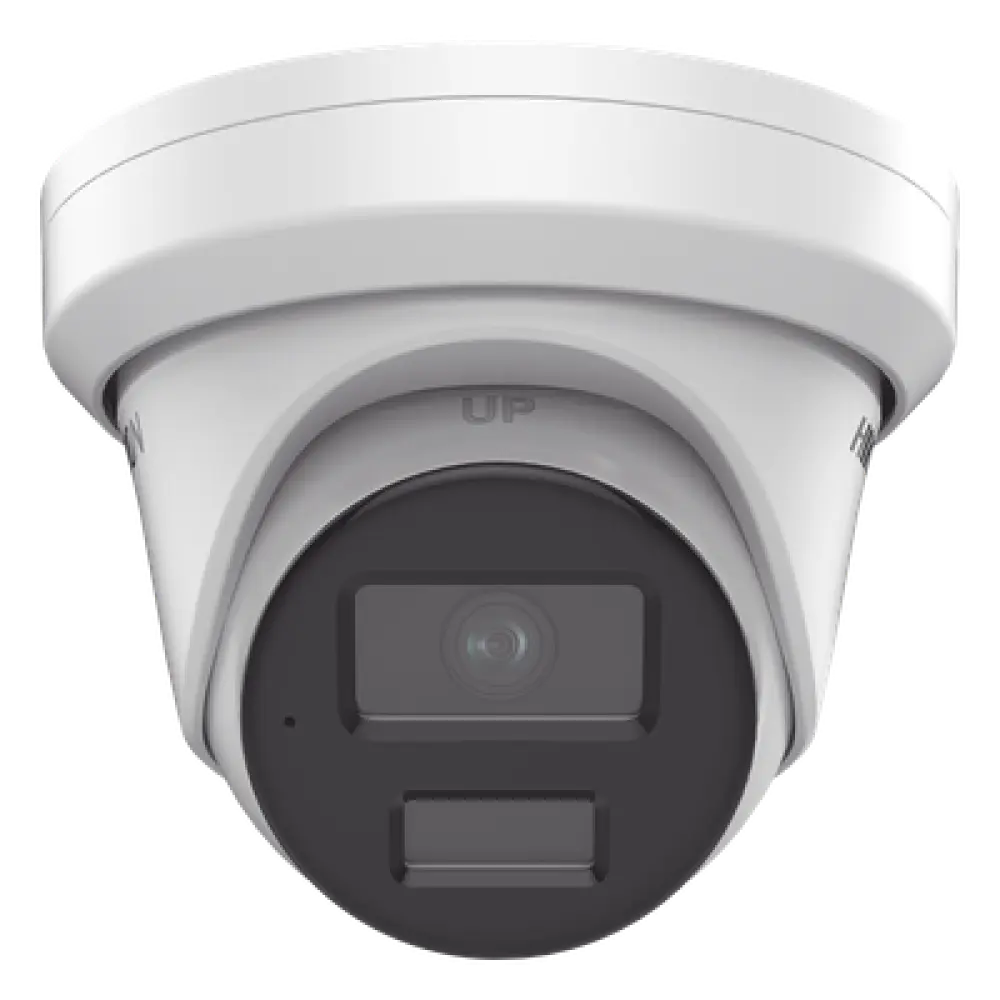 Cámara Turret IP / 4 Megapixel / Dual Light 40 m (131.2 ft) / DarkFighter S / WDR 130 dB / IP67 / Audio y Alarmas I/O